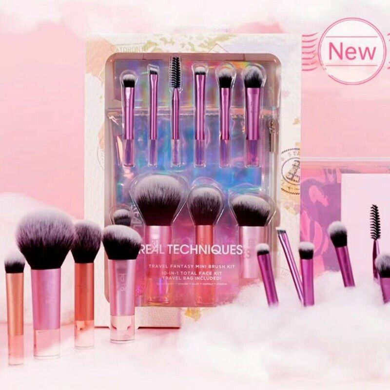 RT Makeup Brush Blush Brush Foundation Brush Highlight Brush Professional Makeup Kit Makeup Set Box Makeup Brush Set Beauty Tool