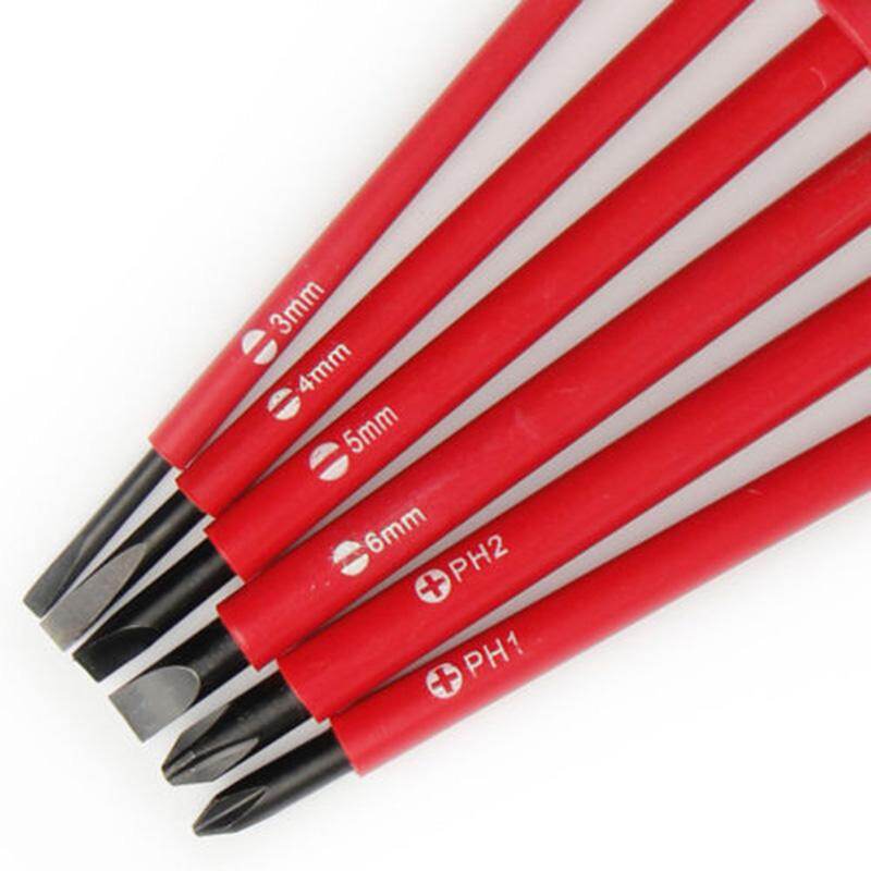 7x Insulated Screwdriver Set Electrician Dedicated Magnetic Precision Phillips Hand Tools