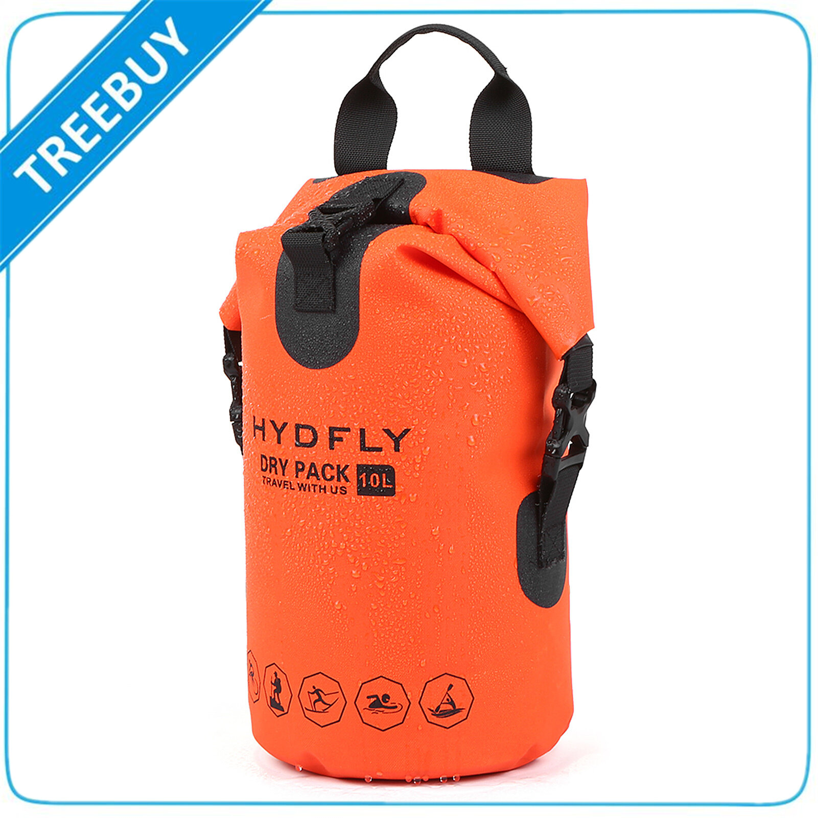 1111Outdoor Waterproof Dry Bag River Trekking Floating Roll-top
