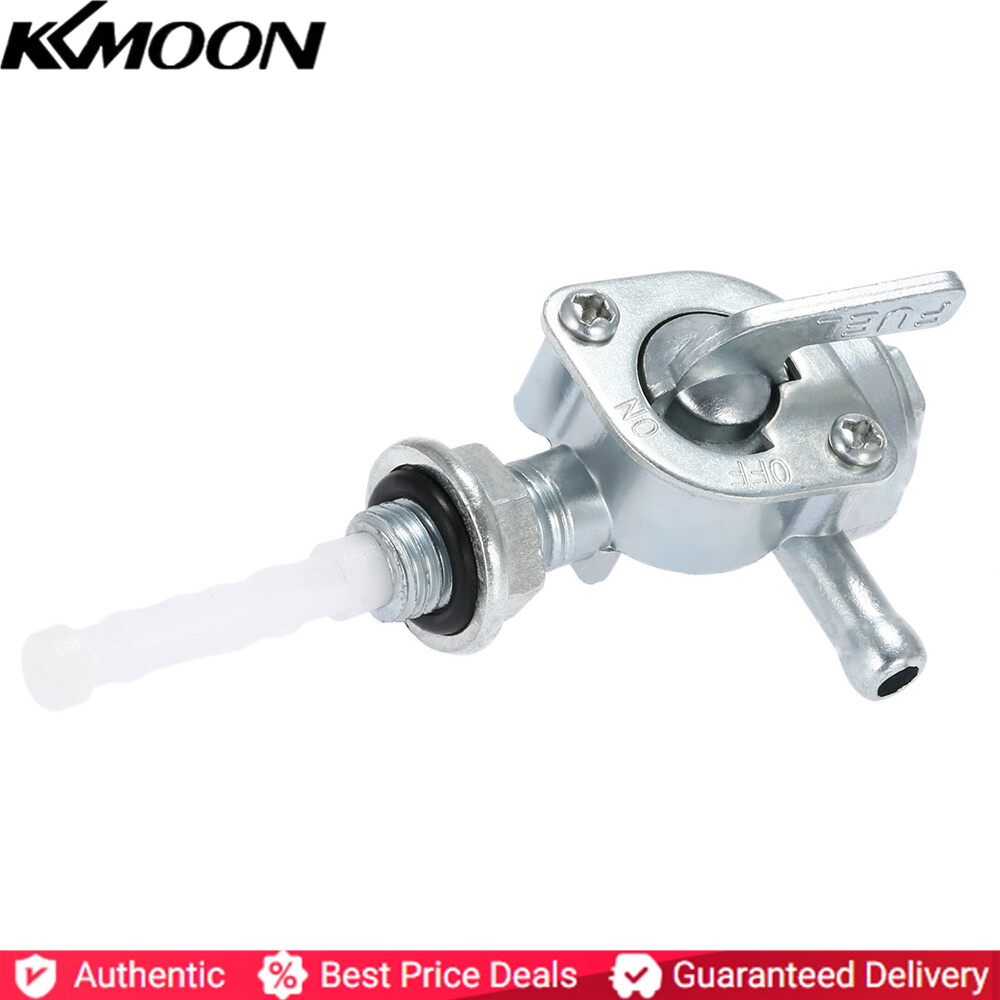 Fuel on/off valve switch petcock 2-3kw for 1/4 hose tap generator engine fuel tank