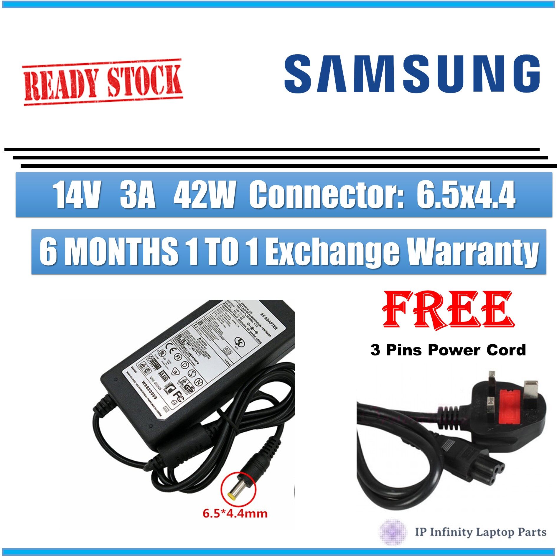 samsung s24c230bl power cord