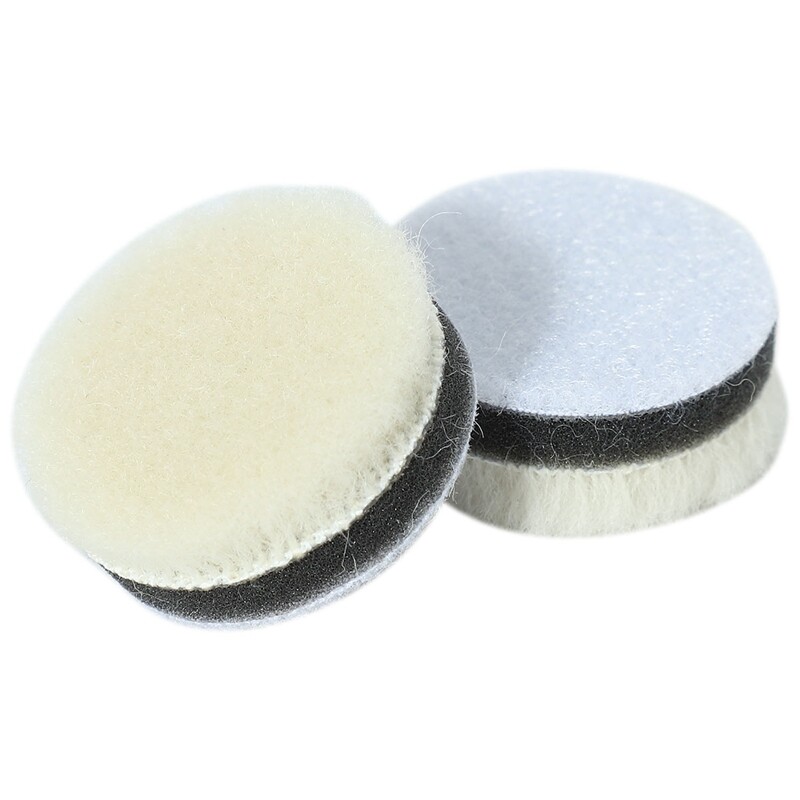 20Pcs 1Inch Wool Polishing Pad Buffing Pads for Car or Glass Polishing