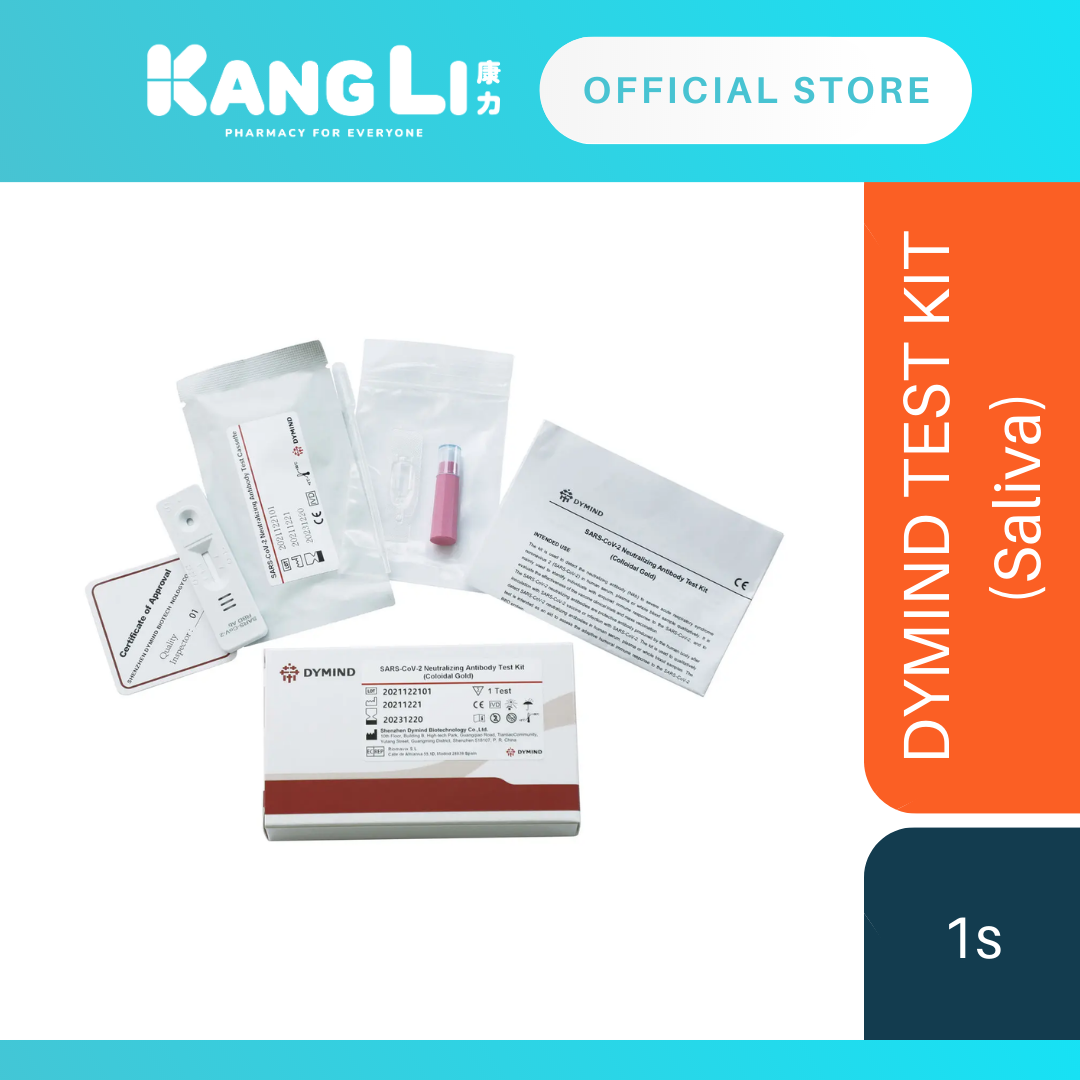 DYMIND TEST KIT (Saliva) 1's Lazada
