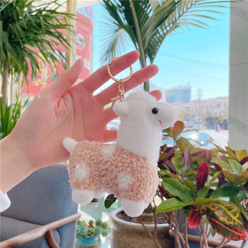 Llama Party Favors Supplies - Llama Bracelet Ring Necklace Keychains Hair Clips Puffy Sticker Gift Bag Alpaca Toys Kids Birthday School Prizes Rewards (60 Pcs