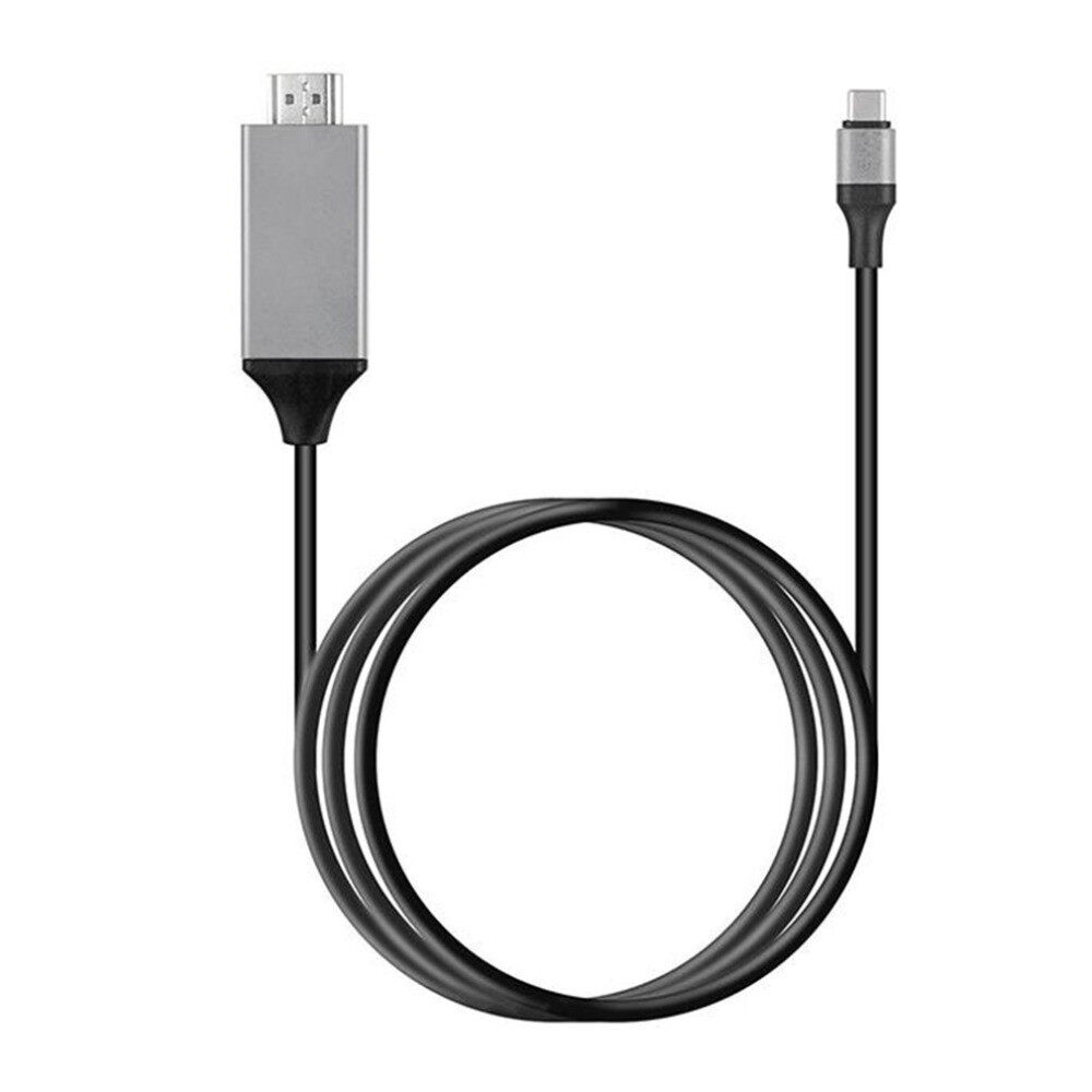 ​type c to hdmi-compatible cable usb 3.1 to hdmi-compatible 4k adapter cable for macbook samsung galaxy s9/s8/note 9 huawei usb-c hdmi cable 2m
