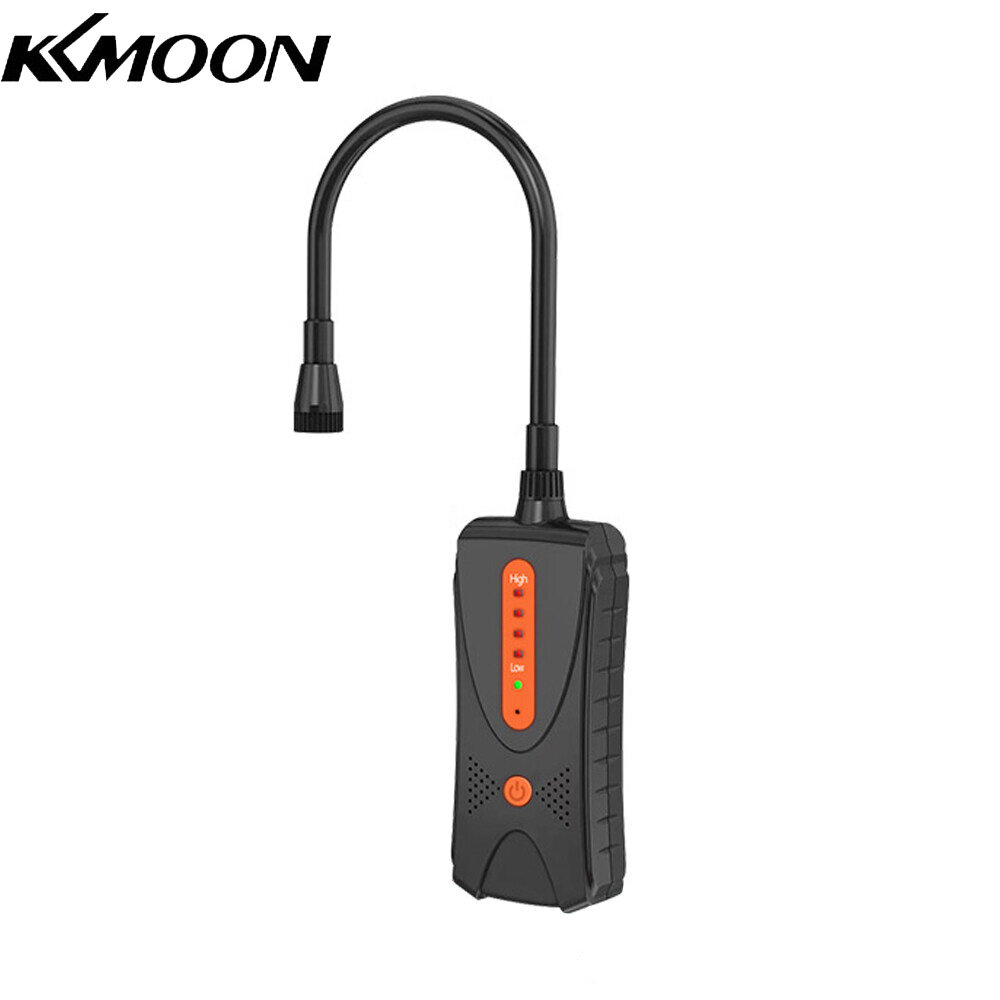 KKmoon Handheld Combustible Gases Leak Detector Natural Gases Leakage Tester Portable PPM Meter Combustible Gases Detection Tool 4 Concentration Indicators with Sound and Light Alarm