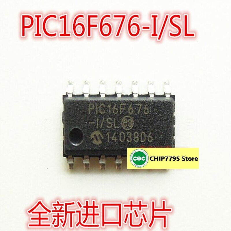 PIC16F676 PIC16F676-I/SL 8-bit micro-controller chip is a new imported hot sale and can be shot directly