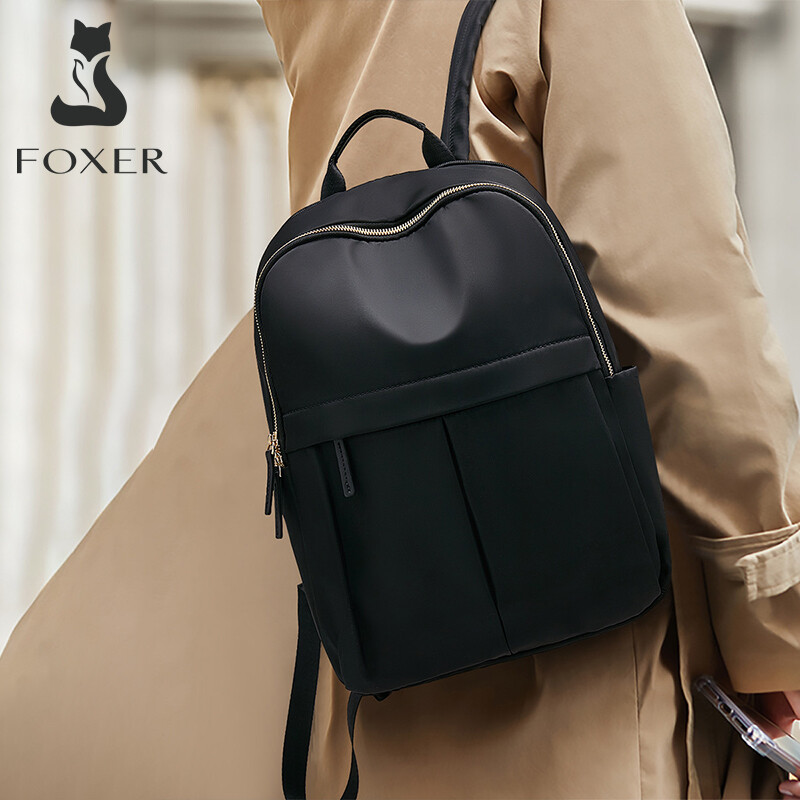 Ba lô nữ Foxer Ba lô nữ sức chứa lớn túi văn phòng