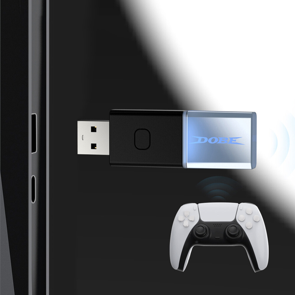 TY-1803 USB Receiver for Switch Xbox One S/X Console Bluetooth-compatible 5.0 Wireless Controller Gamepad Dongle Adapter Gaming Accessories