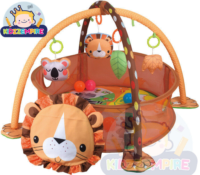 Kidzzempire Multifunction 3 In 1 Cartoon Animal Baby Play Gym Baby Activity Gym And Ball Pit Infant Activity Baby Gym Fitness Bab045 Lazada