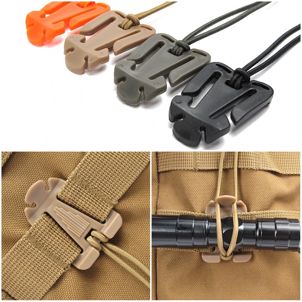 BACKPACK/BAG STRAP-KEEPER, WEB DOMINATOR TACTICAL WITH ELASTIC CORD, MOLLE  WEB MANAGEMENT TOOL