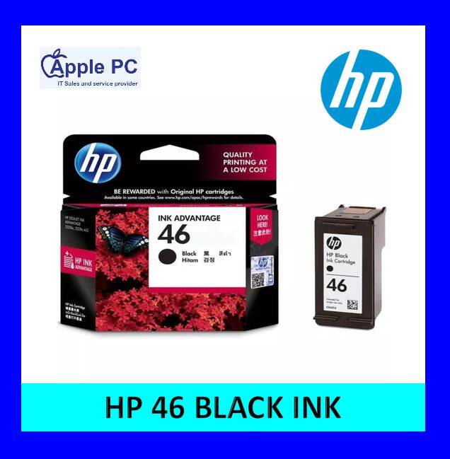 HP 46 Black Original Ink Advantage Cartridge Expired April 2024 | Lazada