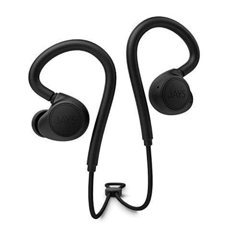 JAYS m-Six Wireless Wireless earphones for sports (Bluetooth 5.0/IPX4 drip-proof/quick charge/Qualcomm aptX/black/black) JS-MSW-B/B Singapore