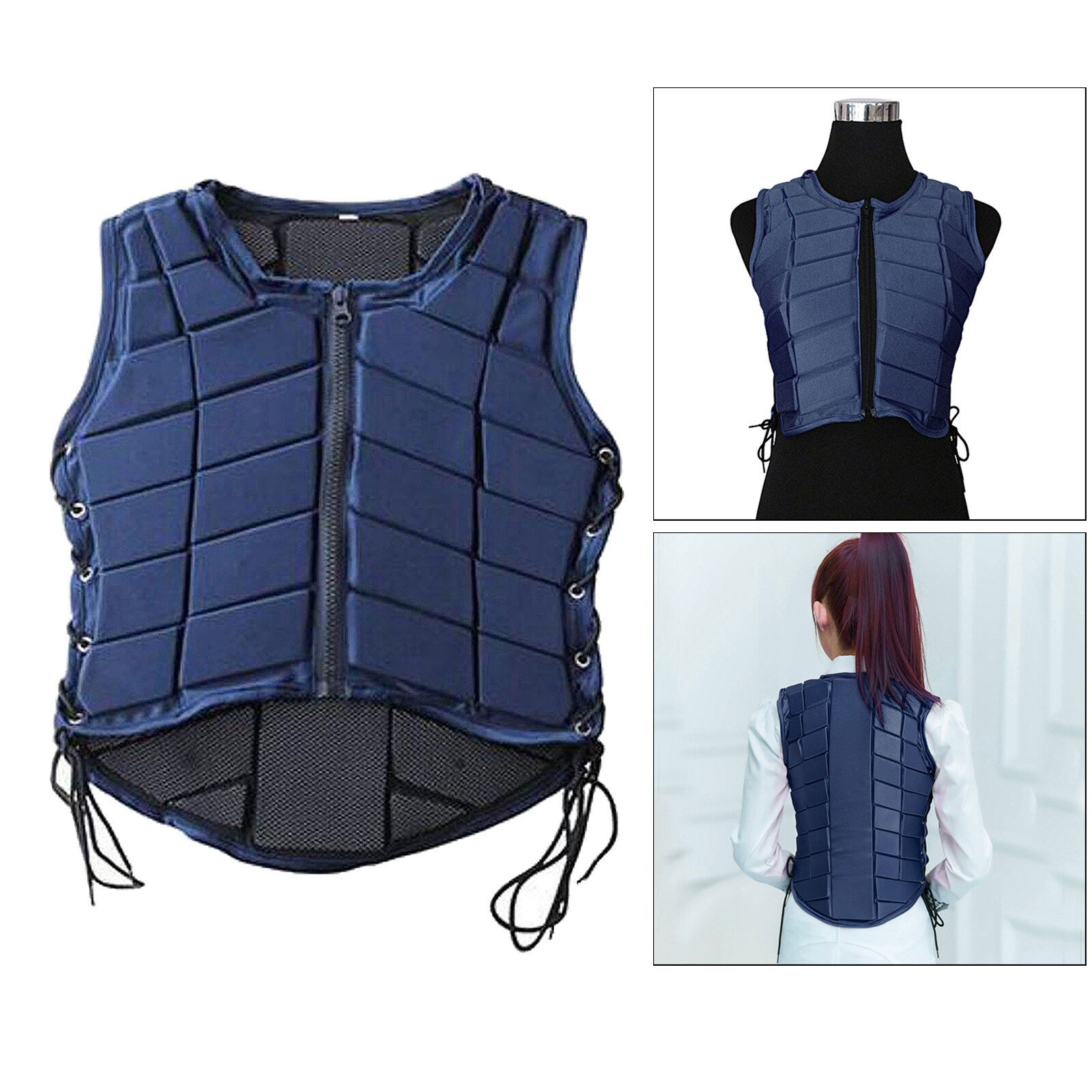 Flameer Equestrian Vest Body Protector Kid Adult Horse Riding Waistcoat