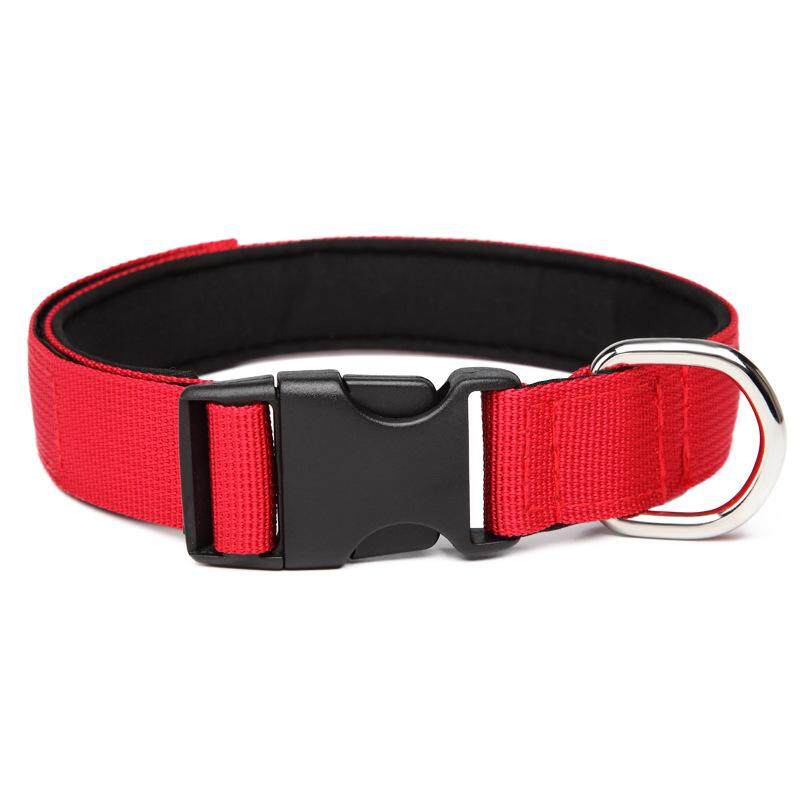 Navarch Pet Dog Collar Adjustable Neck Strap Necklace Safety Collar Designed With Buckle 6 Colors Available M ( 35,40 cm )