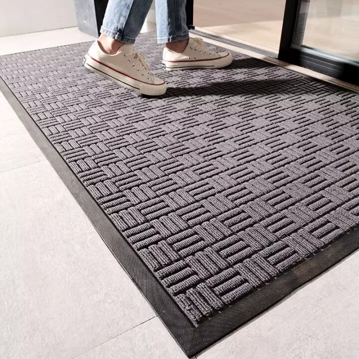 Entrance Mat Entrance Door Mat Rubbing Mat Entrance Floor Rug Anti-slip Floor Mat Cutting Mat Entrance Dirt Trap Mat Carpet Doorway Rug Gate Entrance Rubber Ground Mat Lobby Mat Outdoor Step on Mat Office Hotel Mat