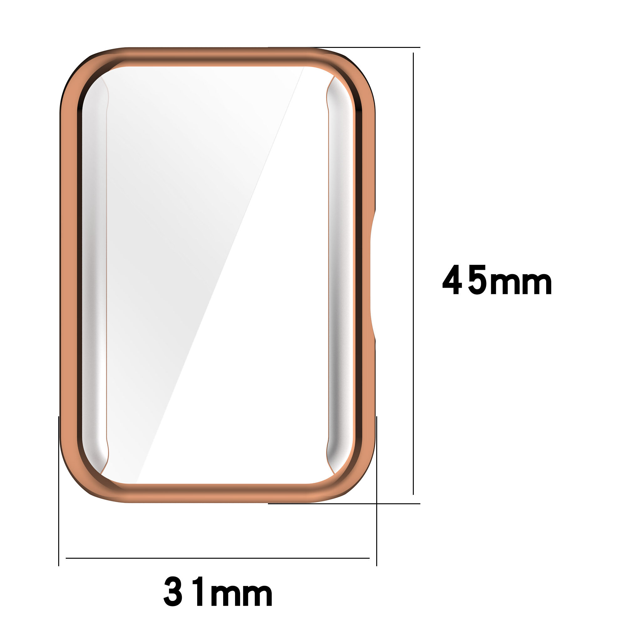 TPU mềm vỏ bảo vệ cho Samsung Galaxy phù hợp với 3 fit3 (SM-R390) trường hợp bảo vệ toàn màn hình vỏ Bumper Phụ kiện đồng hồ thông minh