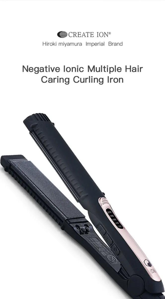create ion flat iron