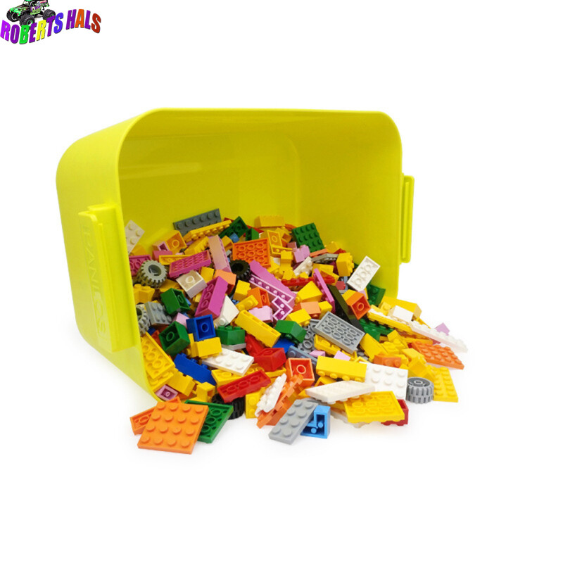 RH【ready stock】Legoing Buliding Blocks Storage Box Assembled Large Small Plastic Particle Toy Storage Box