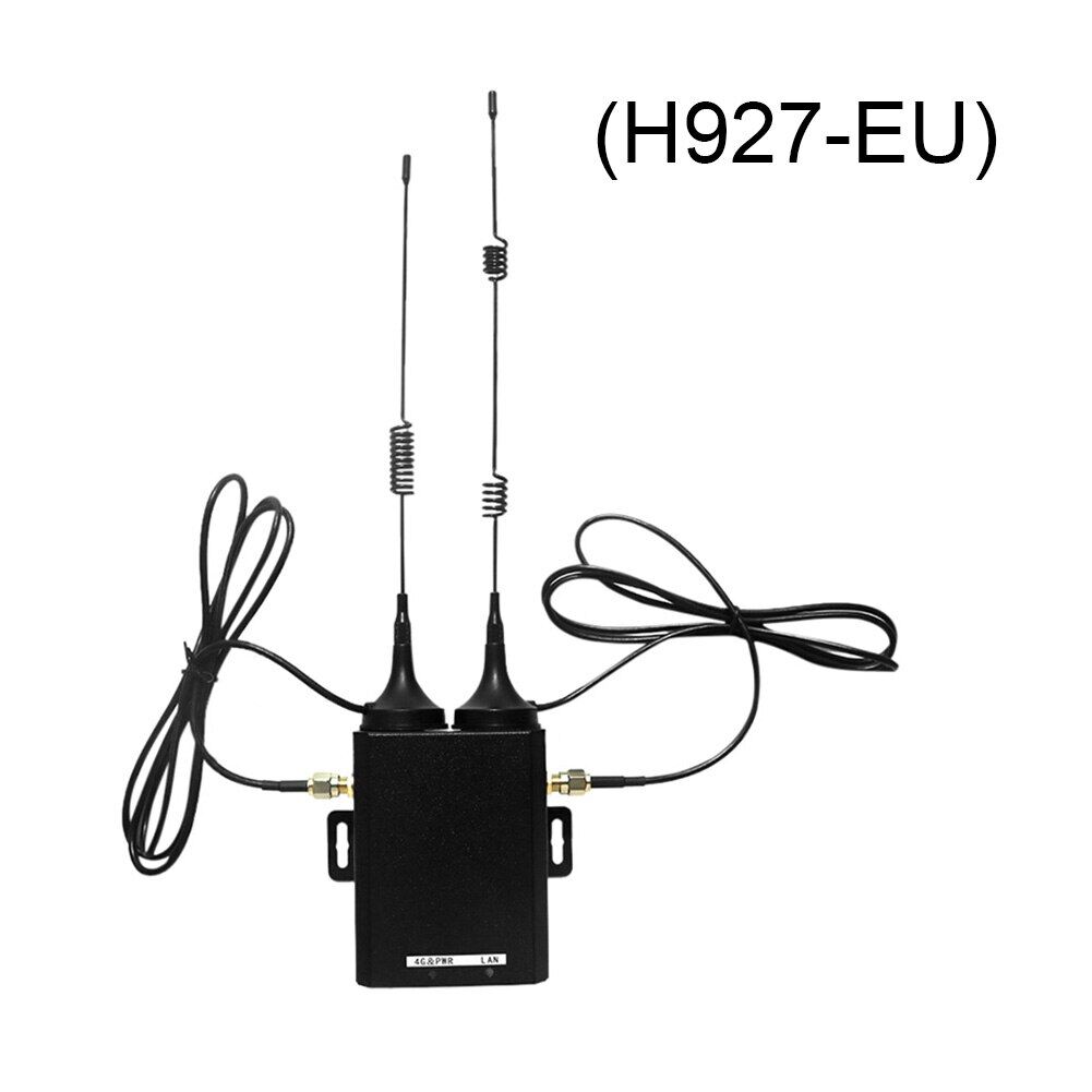 H927 wifi router industrial grade 4g lte sim card router 150mbps with external antenna support 16 wifi users for outdoor