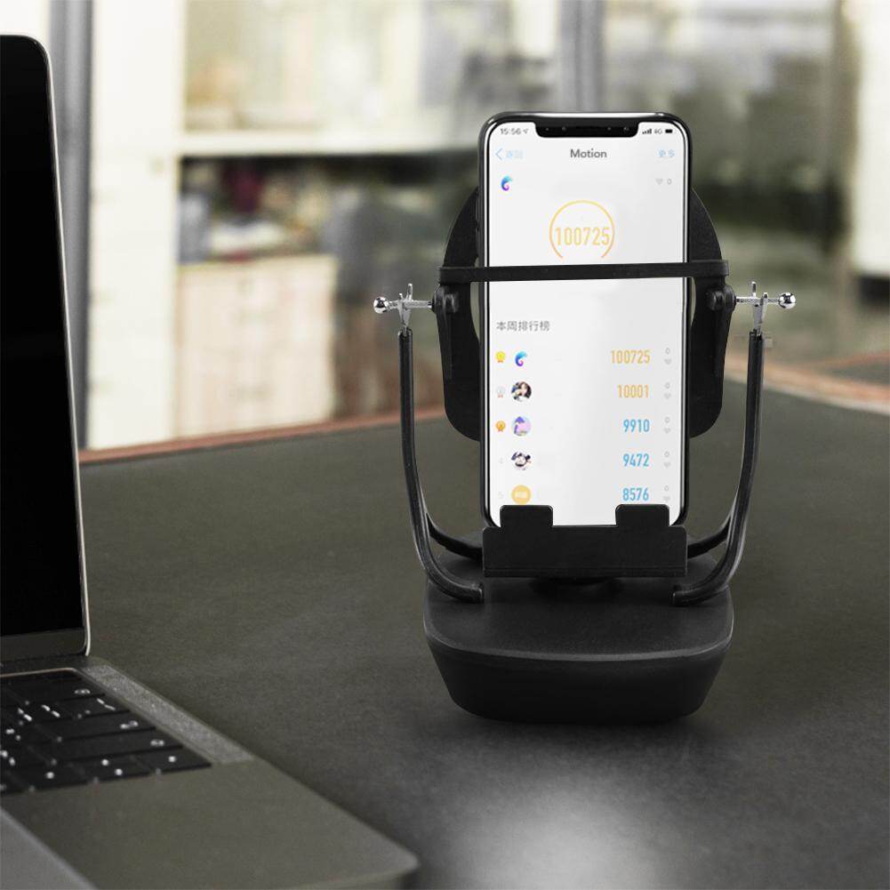[Chinatera] Creative Wechat Phone Swing Automatic Shake Wiggler Step Motion Device Home Decor Run Jogging Step Walking Distance Counte