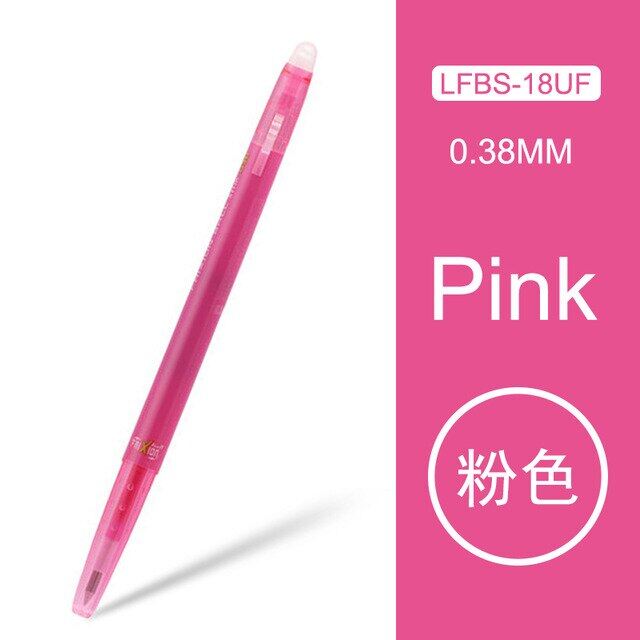 1pcs japan pilot frixion pen slim erasable gel pen ball point lfbs-18uf 0.38 mm 20 color available