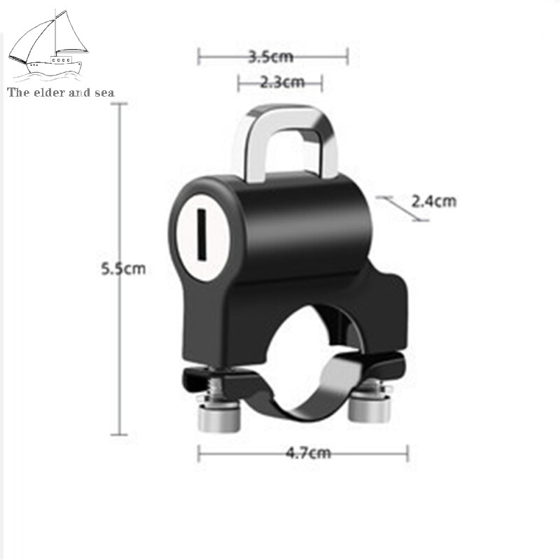 Elder Sea Multi-function Lock Universal Motorcycle Helmet Lock Anti-theft Helmet Security Lock