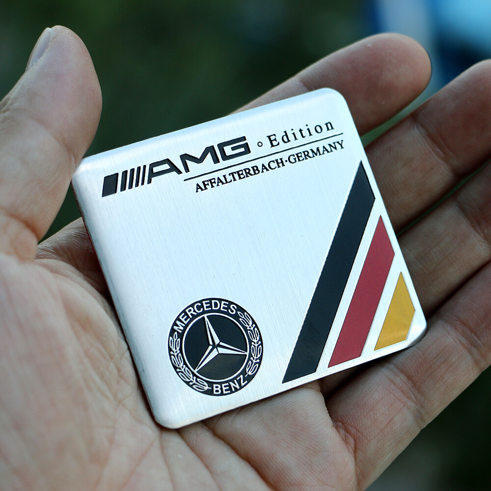 , Miếng Dán Trang Trí Logo Xe Hơi AMG Biểu Tượng