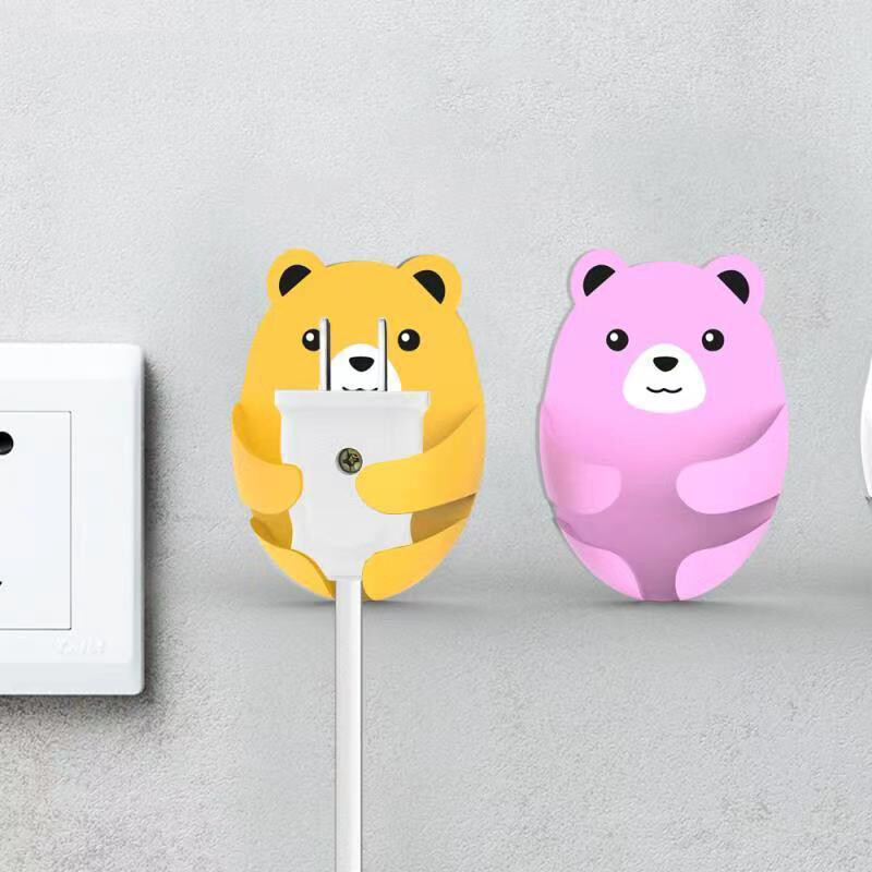 【YIDEA HONGKONG】Wall Mount Bracket Clips Power Cord Plug Holder for Convenient Multi-function Cable Holder