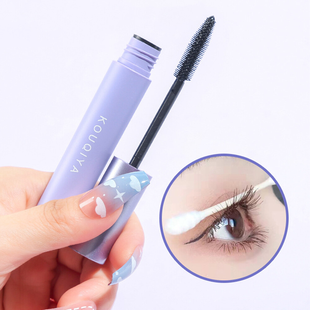 Mascara 3D Black Curl Waterproof Long Lasting Thick Lengthening Eye Makeup Eyelashes