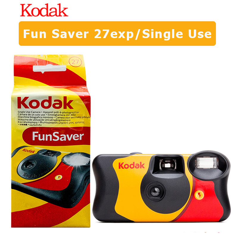 Kodak Máy Ảnh Tiết Kiệm Điện Một Lần Dùng Một Lần 27 Ảnh Phơi Sáng