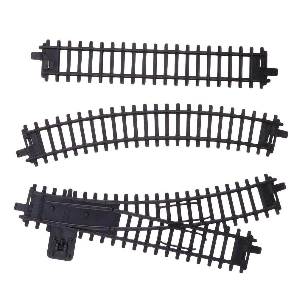 CCFine Tỷ Lệ 1:87 Mô Hình Nhựa Đường Sắt Hồ Đo Đường Ray Xe Lửa Bố Trí Phong Cảnh 26 Chiếc