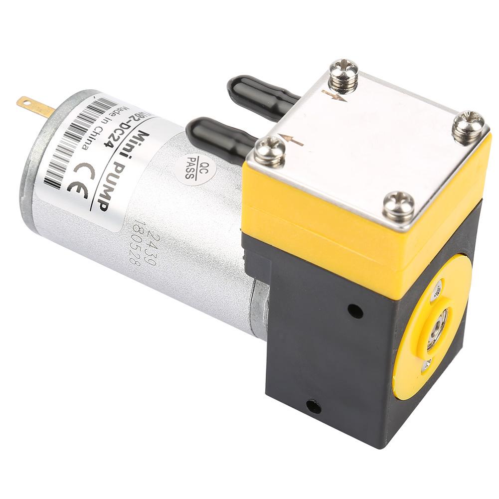 24V 0.4-1L/min Miniature Diaphragm Pump Vacuum Pump For Air/Liquid