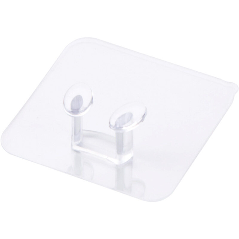 Houseeker Móc treo phích cắm điện, chìa khóa gắn tường trong suốt