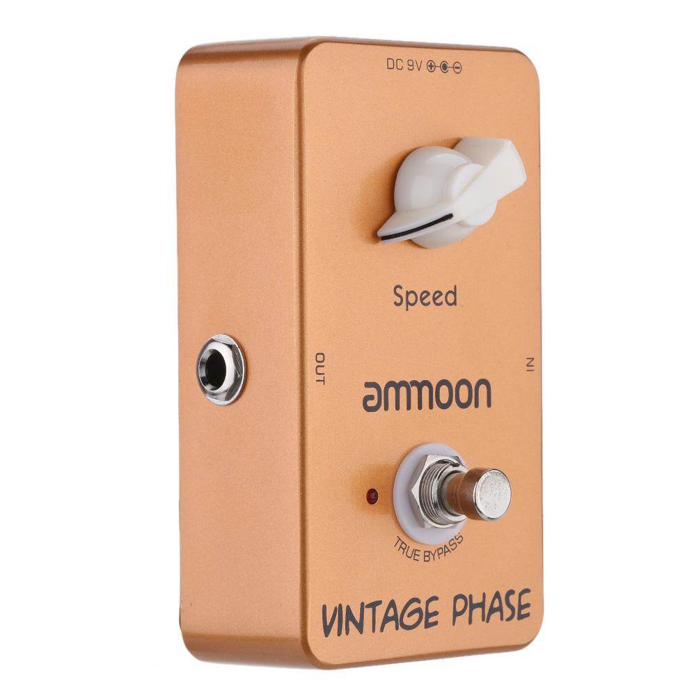 ammoon AP-03 Vintage Phase Phaser Guitar Effect Pedal True Bypass