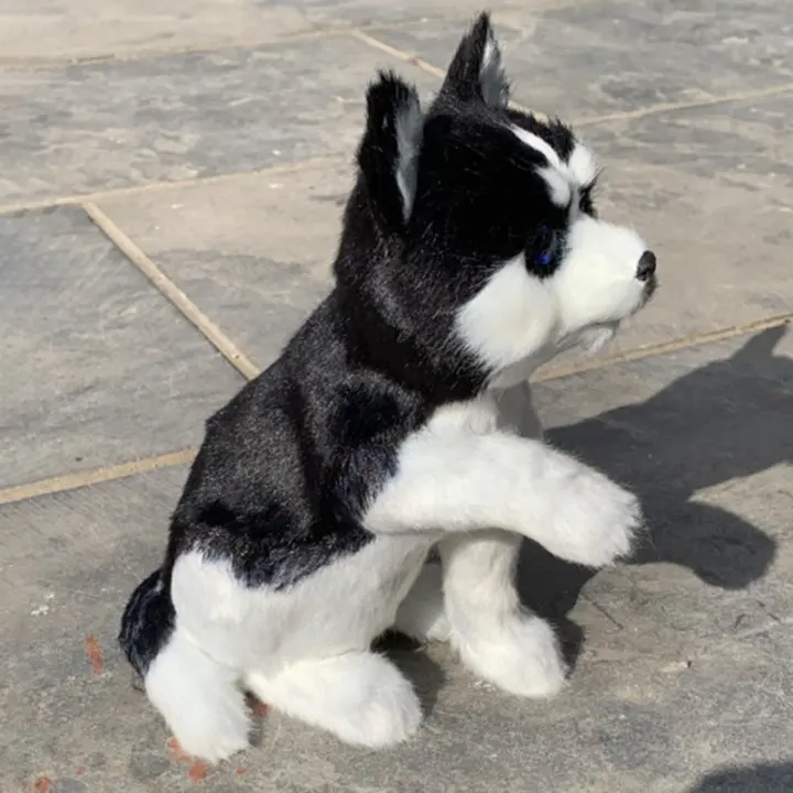 lifelike husky puppy robot
