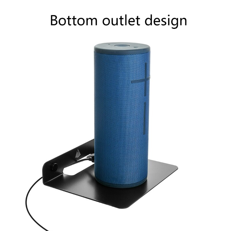 Wall Storage Rack Wall Mount Bracket Speaker Stand Universal Speaker Metal Storage Holder Stand