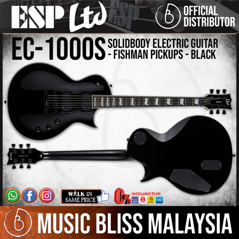 ESP LTD EC-1000S Fluence - Black (EC1000SBLKF) Malaysia