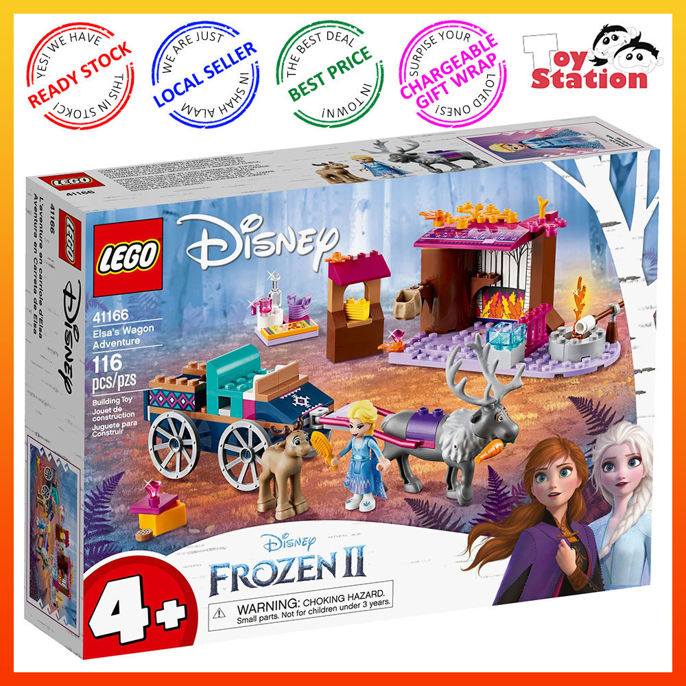 lego disney frozen 2 elsa's wagon adventure