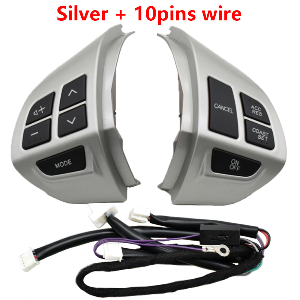 บลูทูธโทรศัพท์ Cruise Control พวงมาลัยสำหรับ Mitsubishi Lancer EX 10