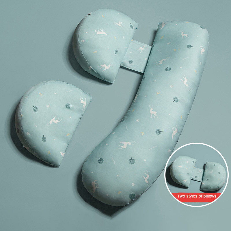 HS Pregnant women pillow waist side sleep pillow sleep side sleep pillow support abdomen U-shaped pregnancy supplies