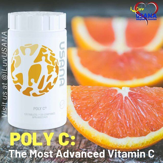 增强免疫力USANA Poly C 矿物维生素C 120's (100 Ori)2024exp Lazada