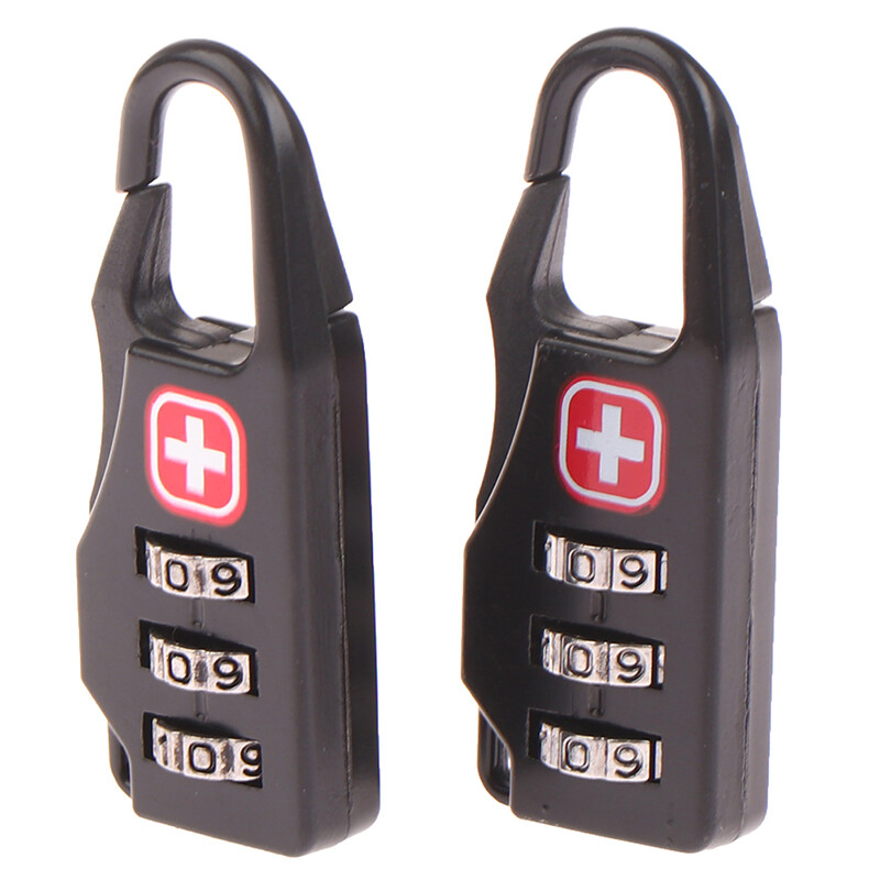 SHENGHAN Portable Alloy Mini Lock Padlock Outdoor Combination Code Number Lock