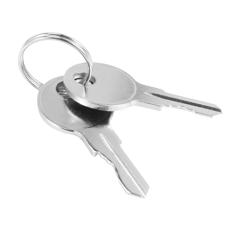 Hardware 2 Pack Stainless Steel Paddle Slam Latch With Lock & Key - Flush Single Point Handle For Door Trailer RV Jeep
