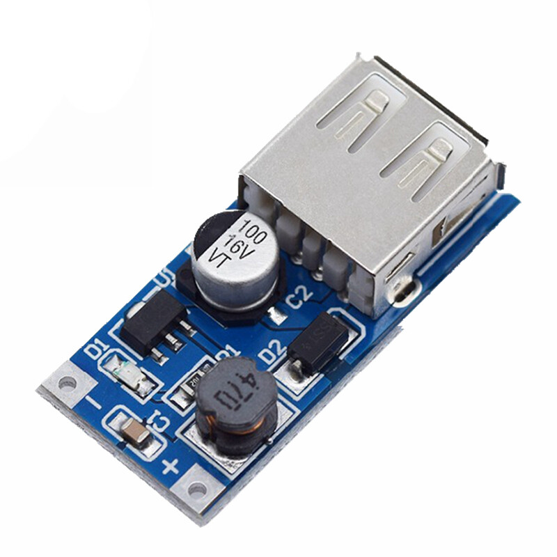 Booster board DC-DC 0.9V-5V to 5V boost converter power module