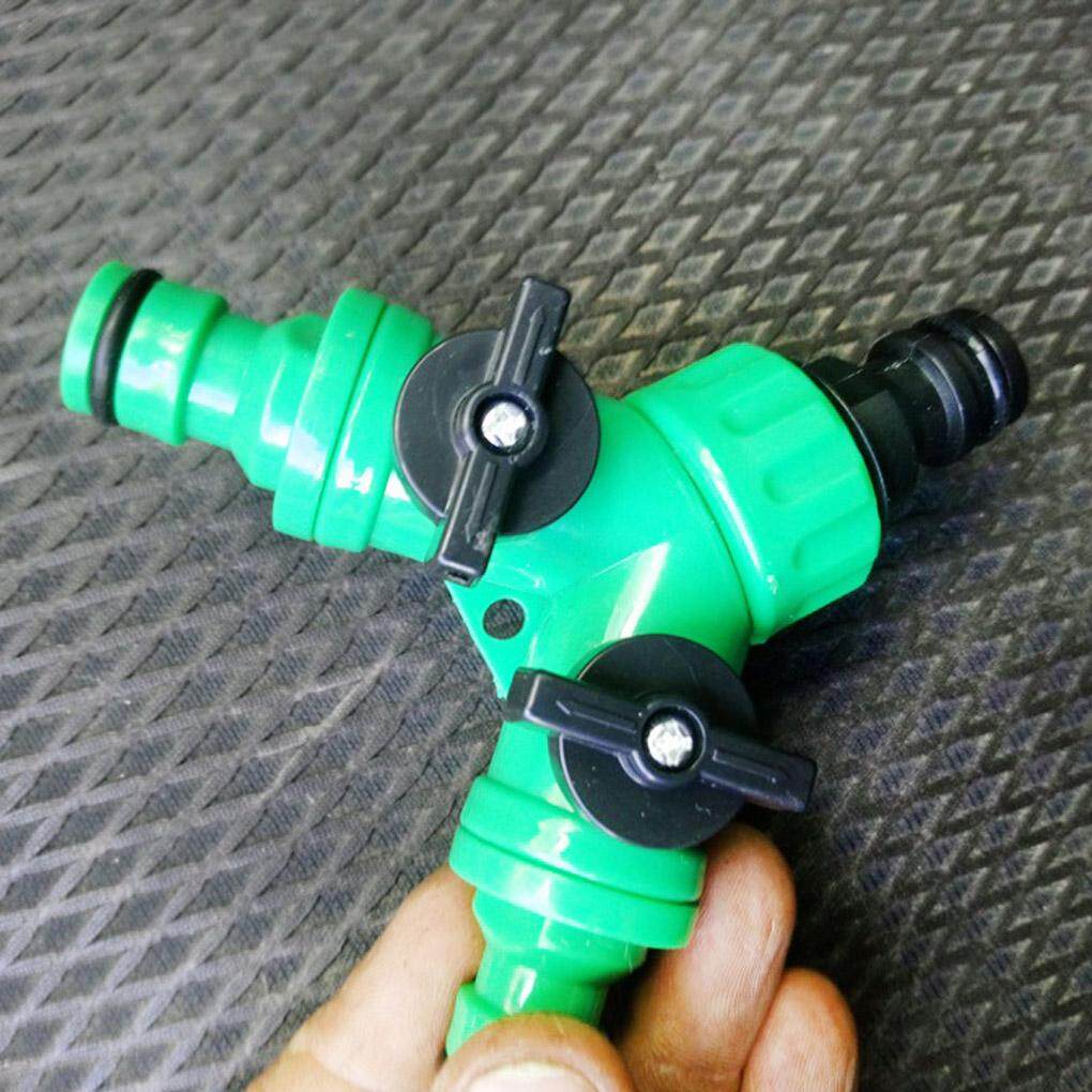 2 Way Garden Water Pipe Connectors Garden Hose Splitter Y Shape Water