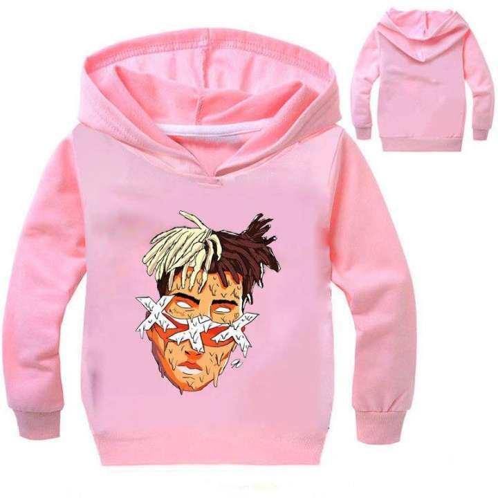 pink xxxtentacion hoodie