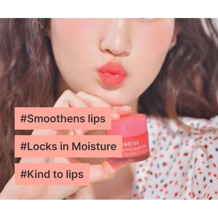 [100% Original] Mặt Nạ Ngủ Môi LANEIGE Lip Sleeping Mask EX 20g