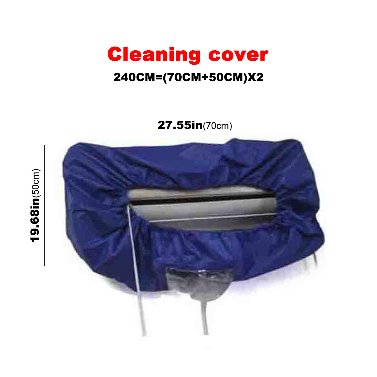 Penutup AC PVC Pasang Dinding, Penutup 