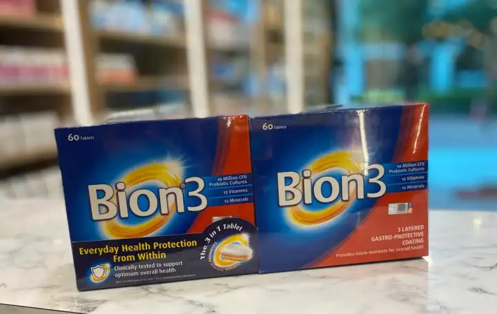 Bion 3 Probiotic Multivitamin Minerals 2x60s Lazada